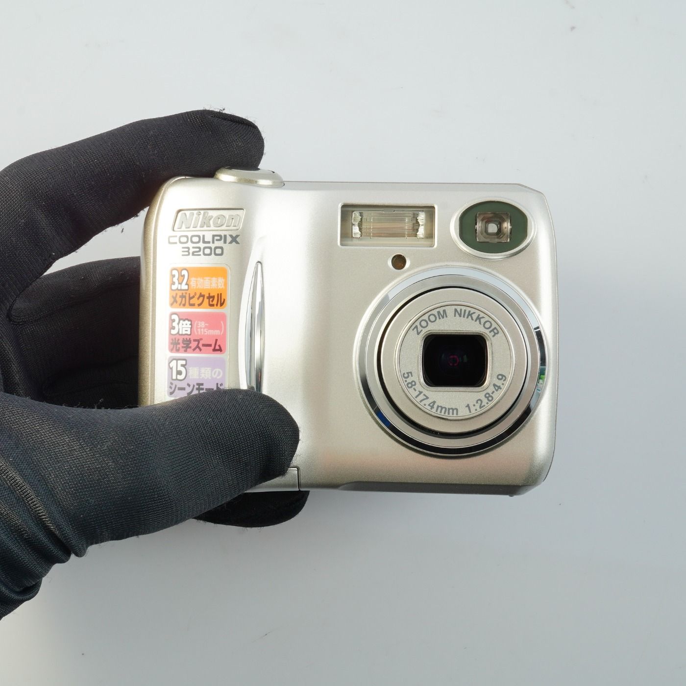 Nikon ニコン Coolpix 3200 コンパクトデジタルカメラ - メルカリ