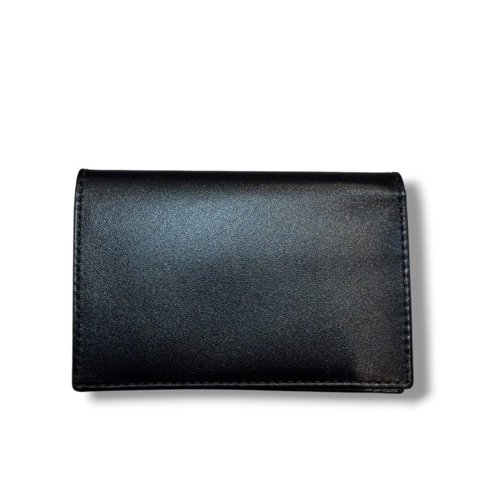 COMME DES GARCONS CLASSIC LEATHER LINE CARD CASE F ブラック SA6400