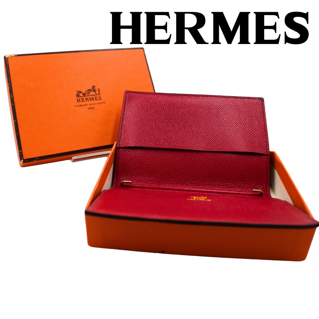 HERMES エルメス アジェンダGM 手帳カバー バイカラー 箱付