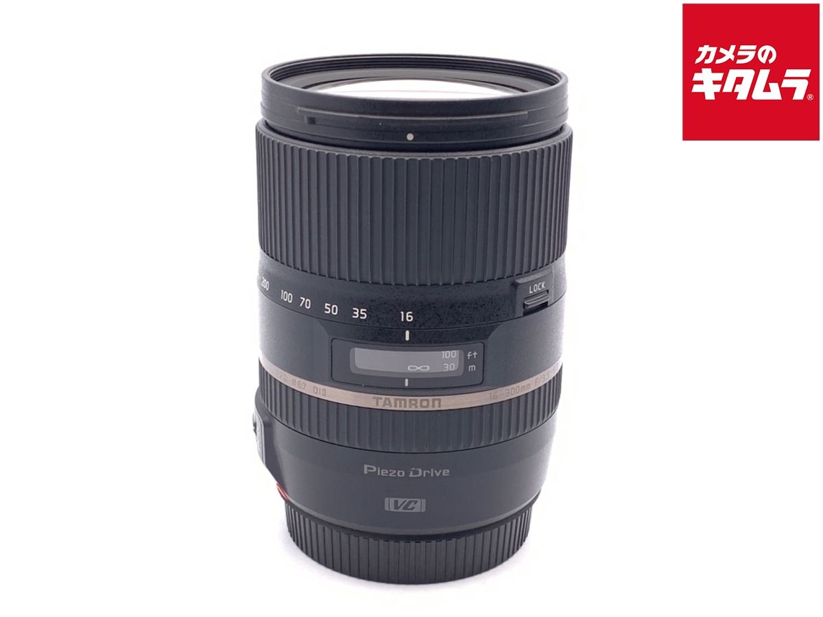 【中古】 【並品】 タムロン 16-300mm F/3.5-6.3 Di II VC PZD MACRO キヤノン用 (Model B016)