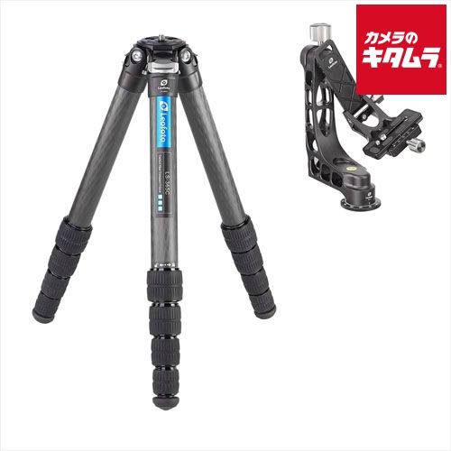 【新品】レオフォト LS-365C+PG-1 レンジャーシリーズ三脚 ジンバル雲台セット