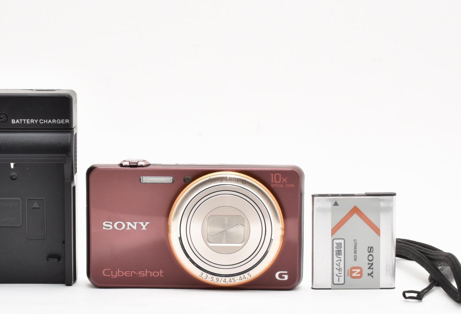 [良品] SONY Cyber-shot ソニー サイバーショット DSC-WX100 ブラウン コンデジ デジカメ #2967893A