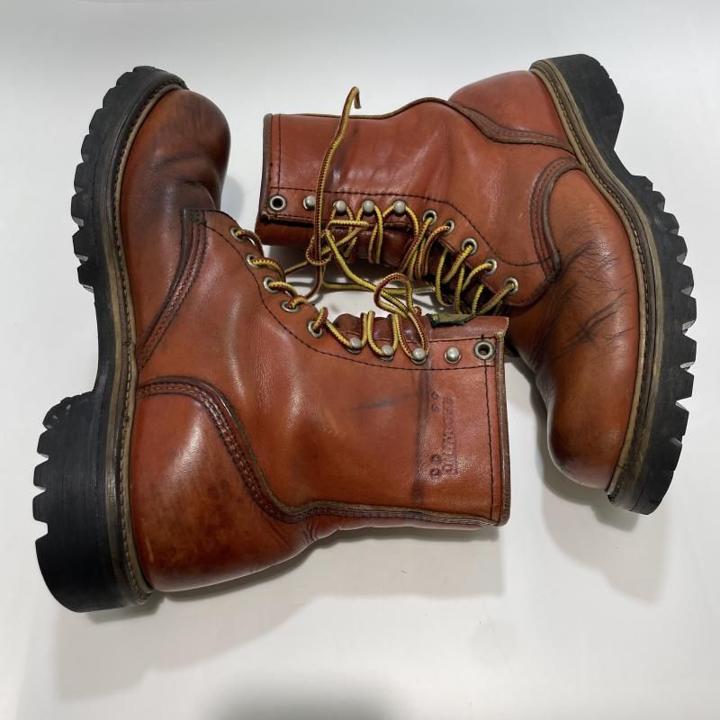 中古】RED WING アイリッシュセッターUSA製 半円犬タグ 899 サイズ7D