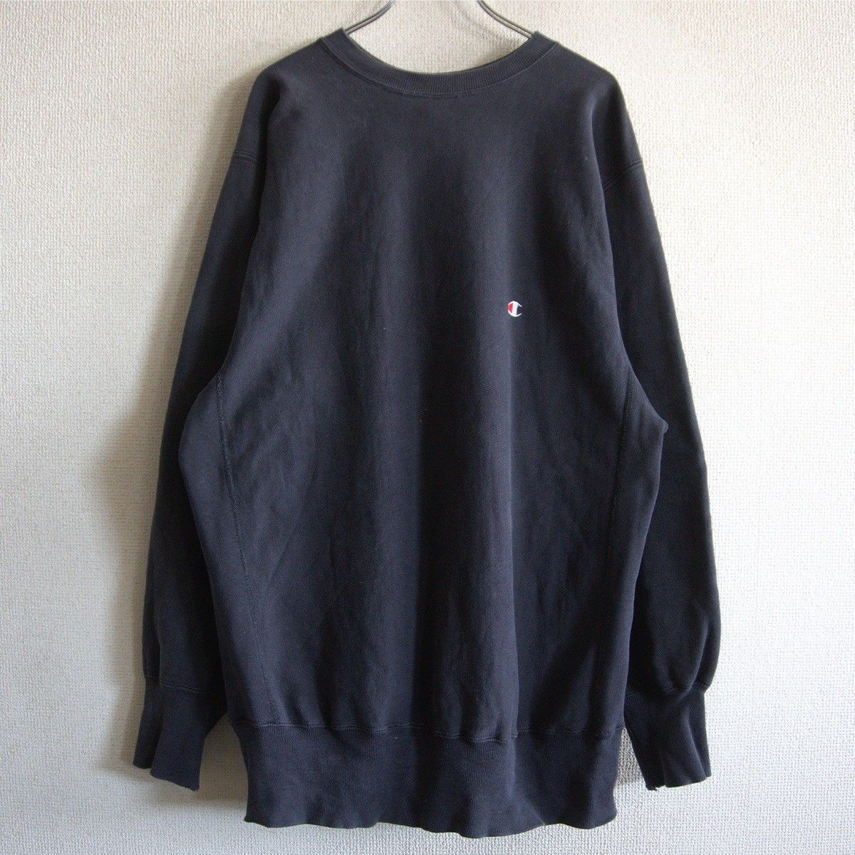 90s/ブラック】CHAMPION【REVERSE WEAVE リバースウィーブ スウェット