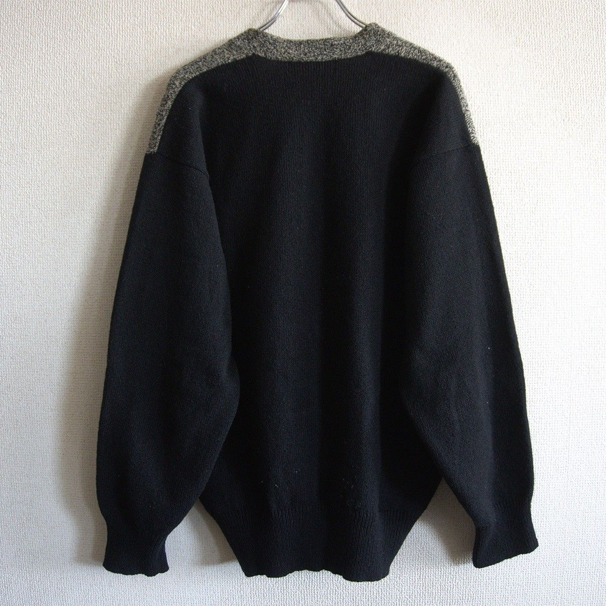 80S/アーカイブ】COMME des GARCONS HOMME 【切替 ウール カーディガン