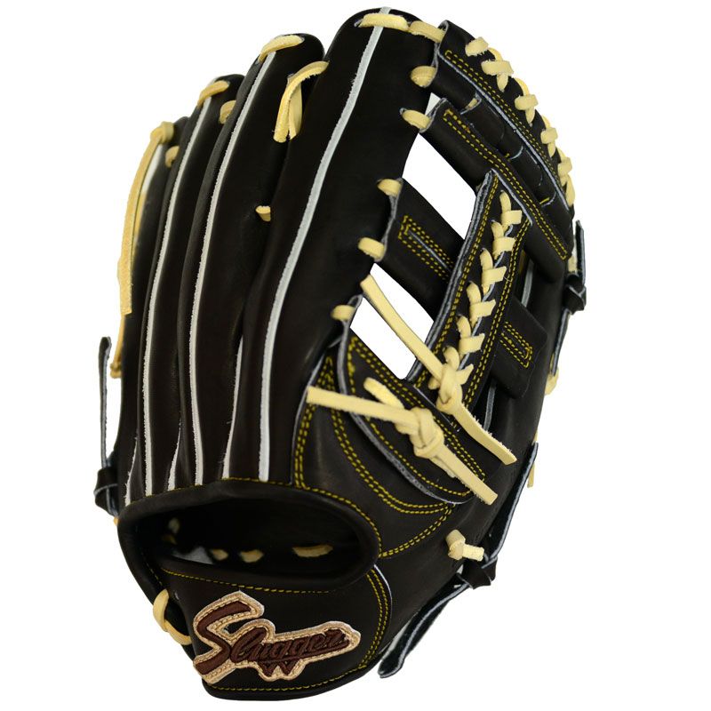 クボタスラッガー SLUGGER 硬式グラブ 外野手用 周東モデル グラブ袋付 高校野球対応 野球 グラブ グローブ 一般 26AW(KSG-H23) 久保田、ブラック