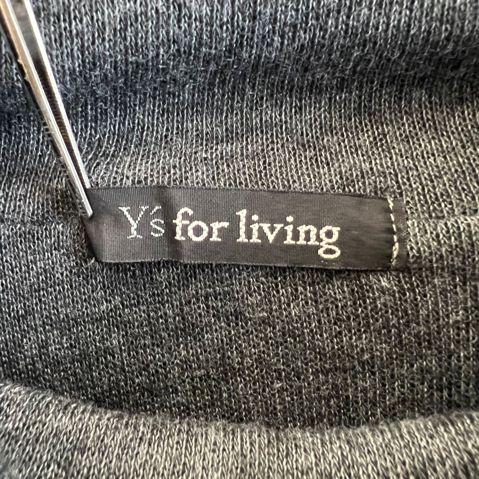 Y's for living yohji yamamoto archive cotton knit hineck tops free