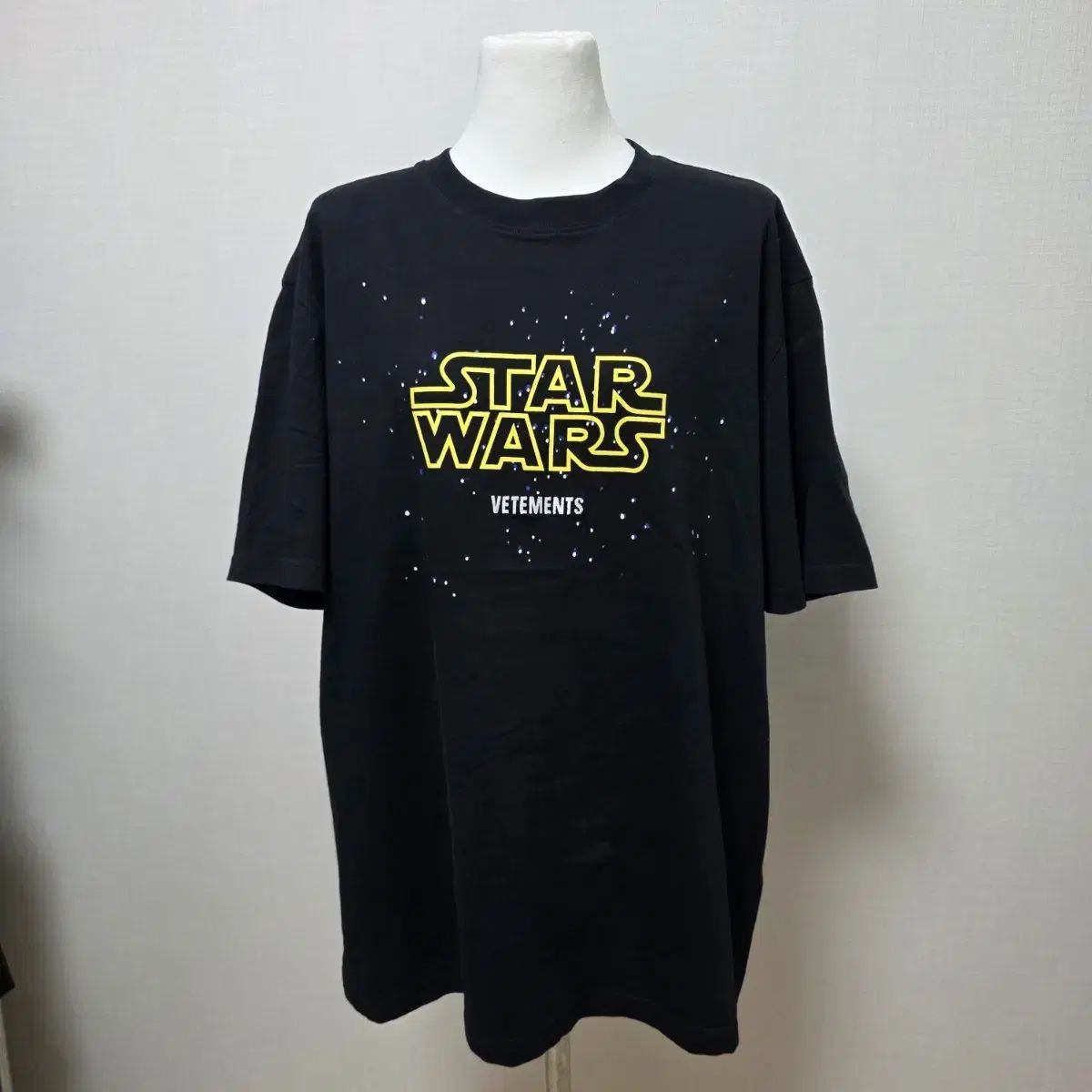 S) VETEMENTS ヴェトモン Star Wars(スター・ウォーズ) コラボ 限定モデル 半袖T