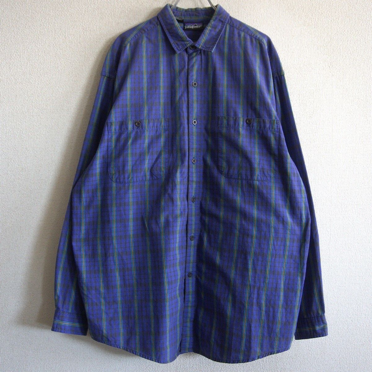 美品】PATAGONIA【00s チェック シャツ】L パタゴニア ポルトガル製