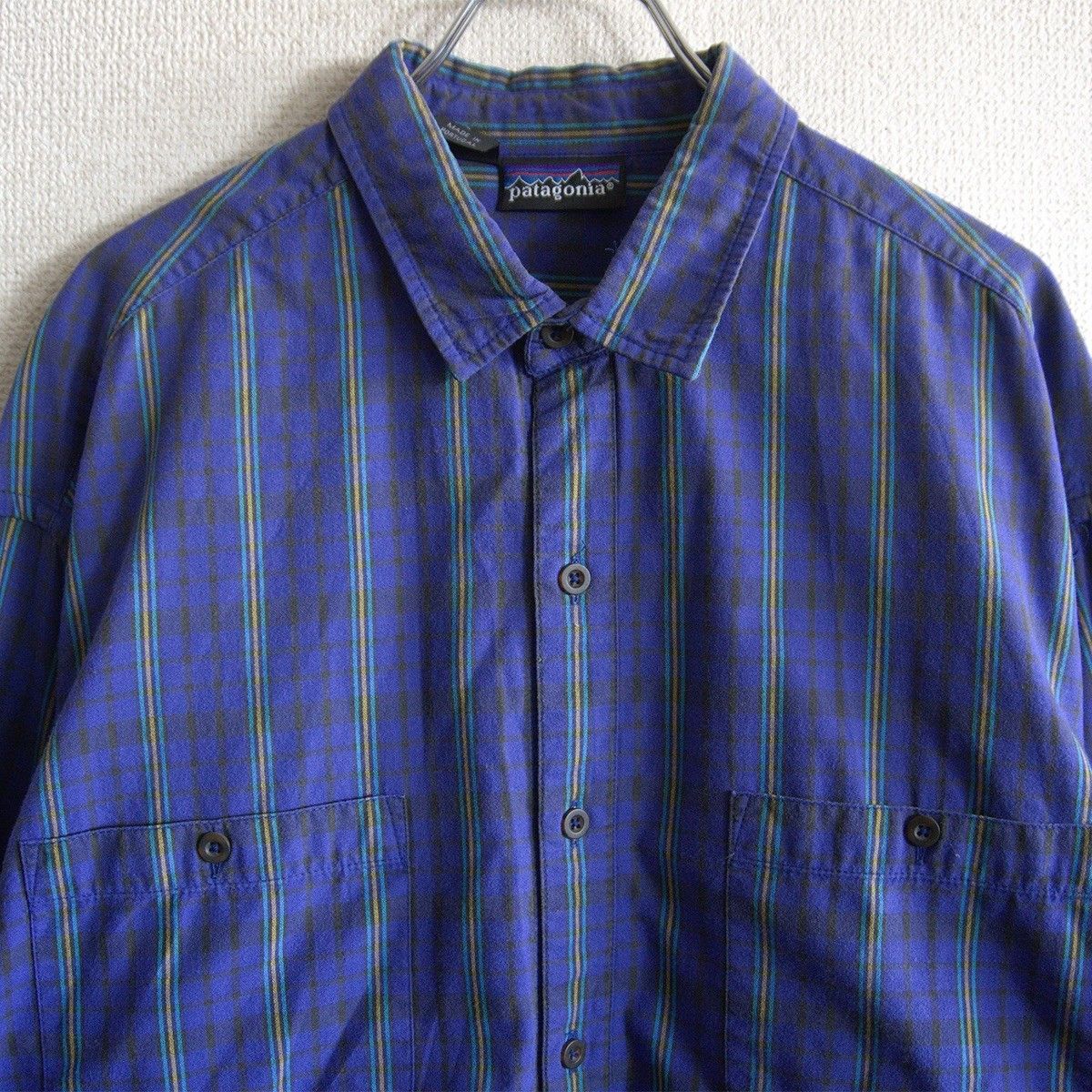 美品】PATAGONIA【00s チェック シャツ】L パタゴニア ポルトガル製