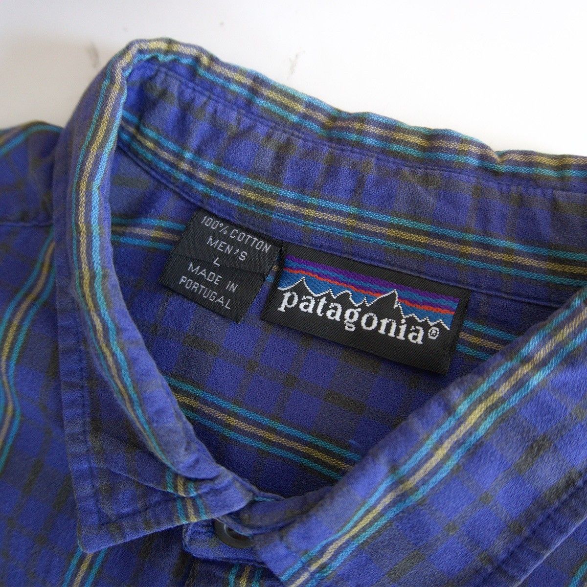 美品】PATAGONIA【00s チェック シャツ】L パタゴニア ポルトガル製