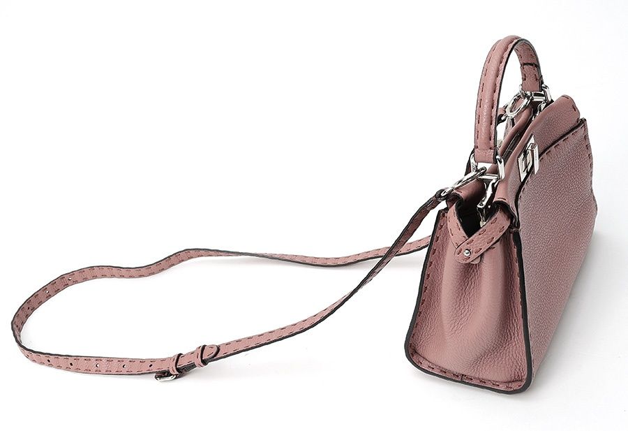 FENDI セレリア ピーカブー ミニ ピンク ショルダーバッグ 2WAY フェンディ / FENDI ピーカブー ミニ / ショルダーバッグ 8BN244