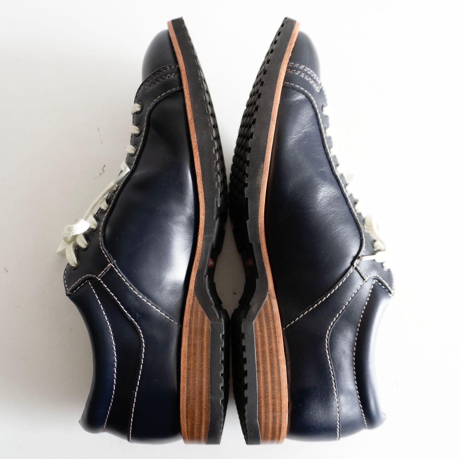 美品】REGAL【レースアップ レザー スニーカー】25.5 リーガル 革靴