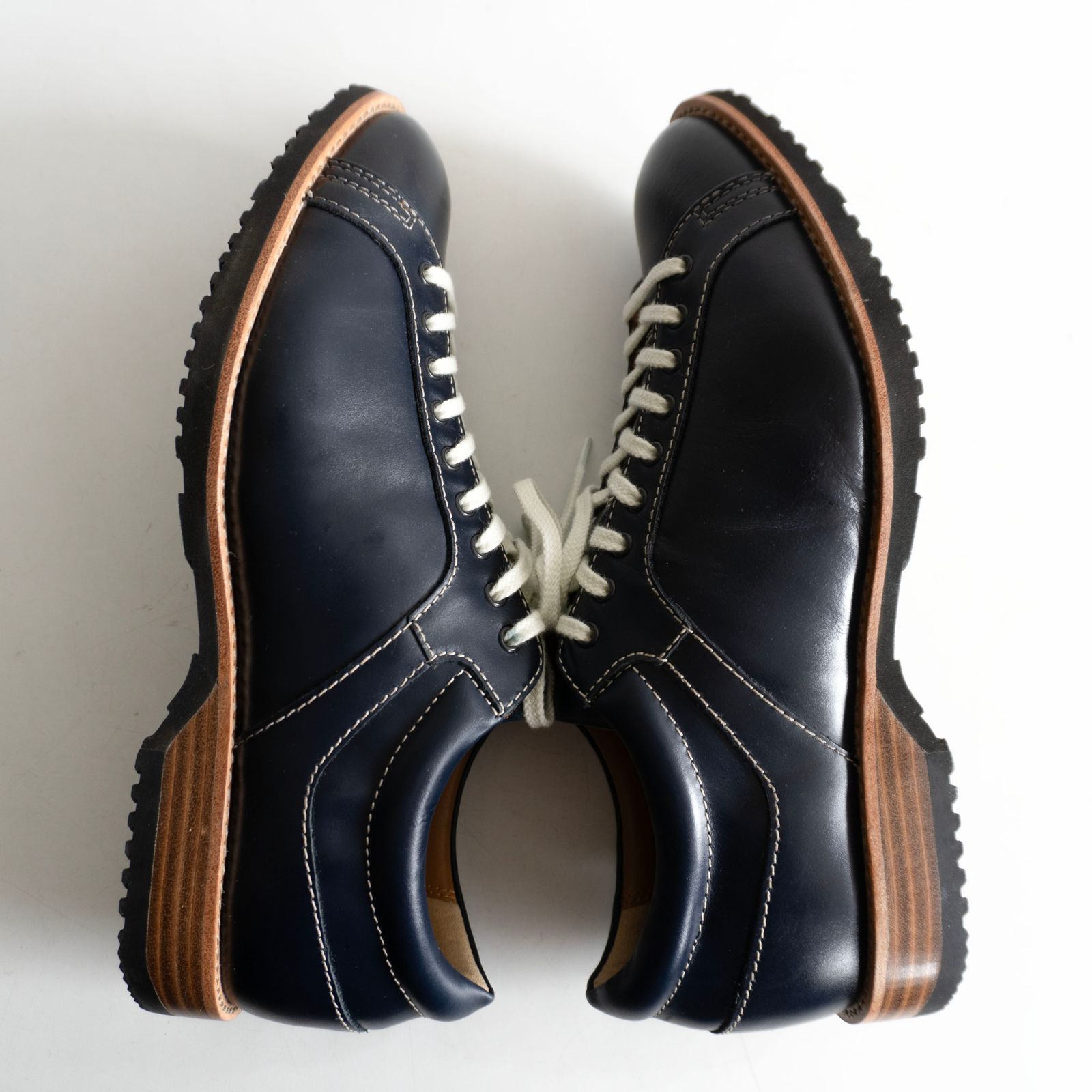 美品】REGAL【レースアップ レザー スニーカー】25.5 リーガル 革靴