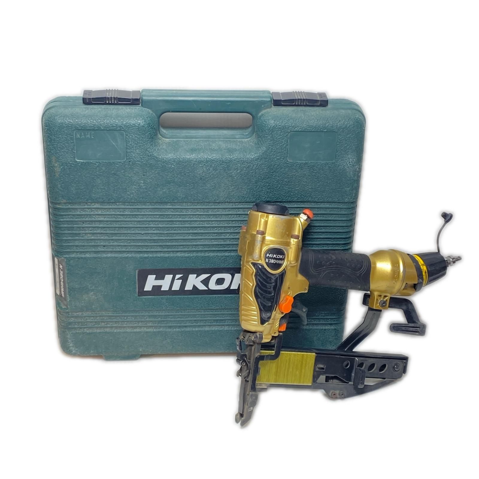 HiKOKI ハイコーキ タッカ 高圧 38mm ケース付 N3804HMF ゴールド×ブラック