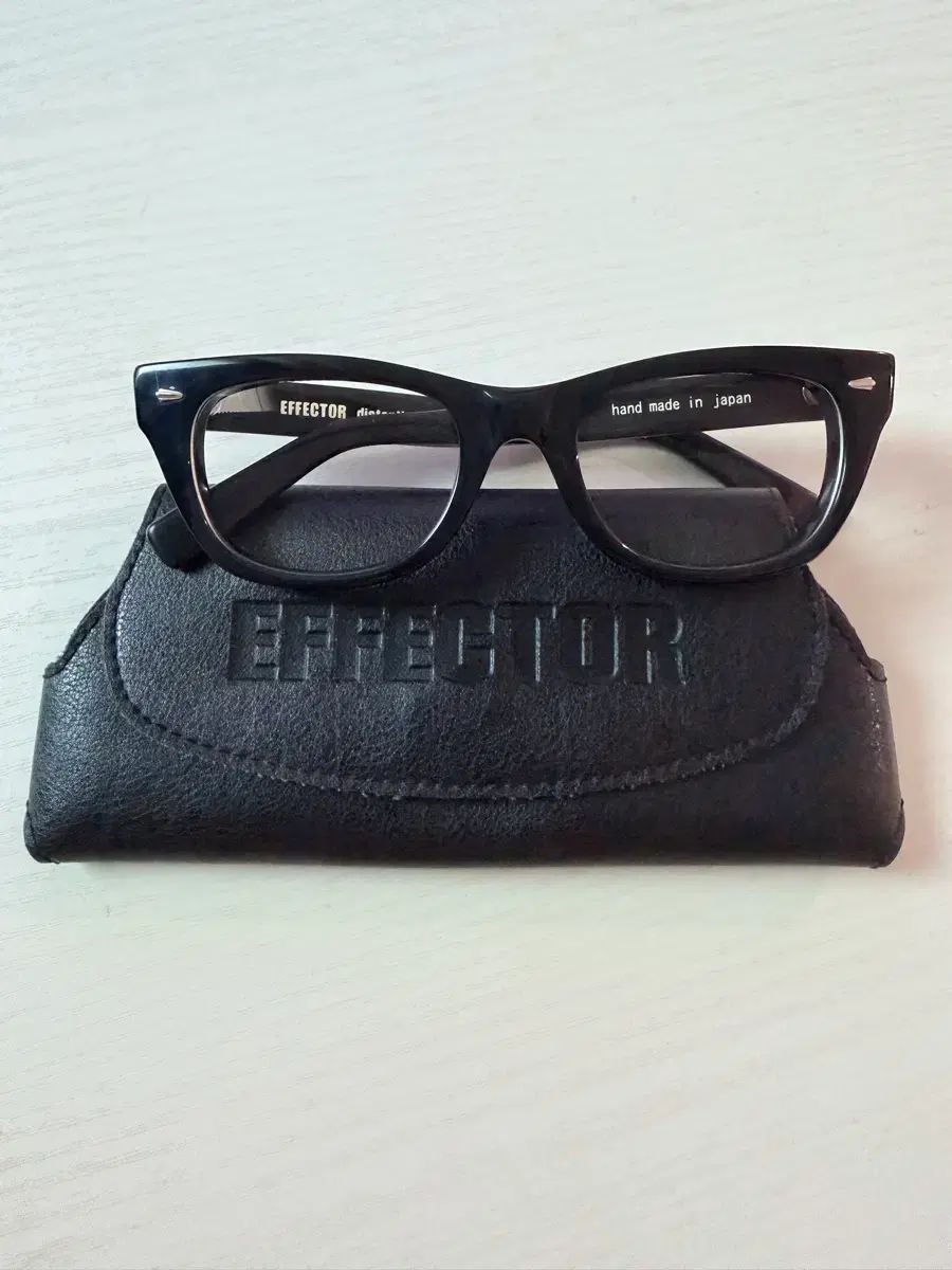 EFFECTOR distortion メガネ ブラック