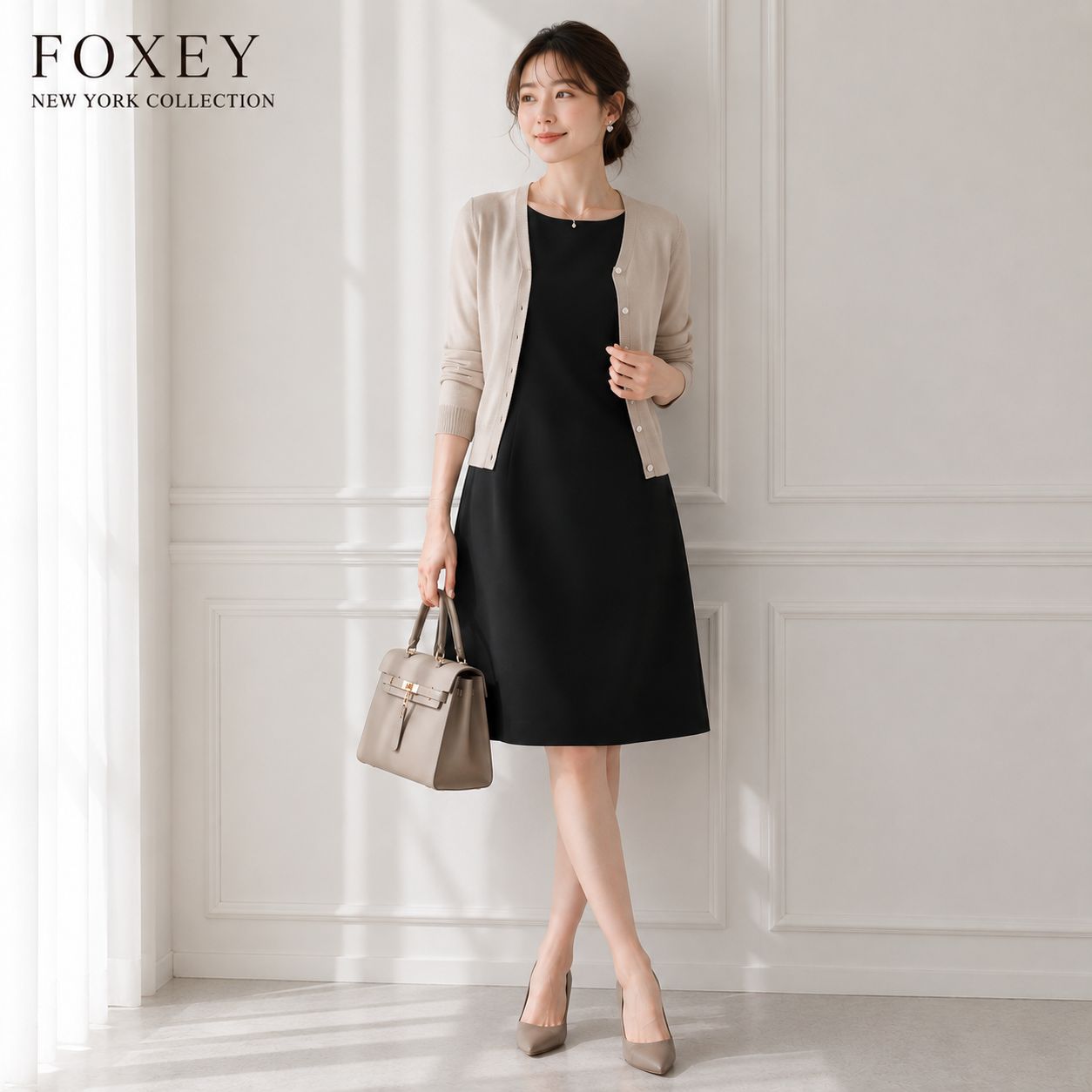 完全完売の名作【極美品 / すとんと着るだけ】FOXEY NEW YORK