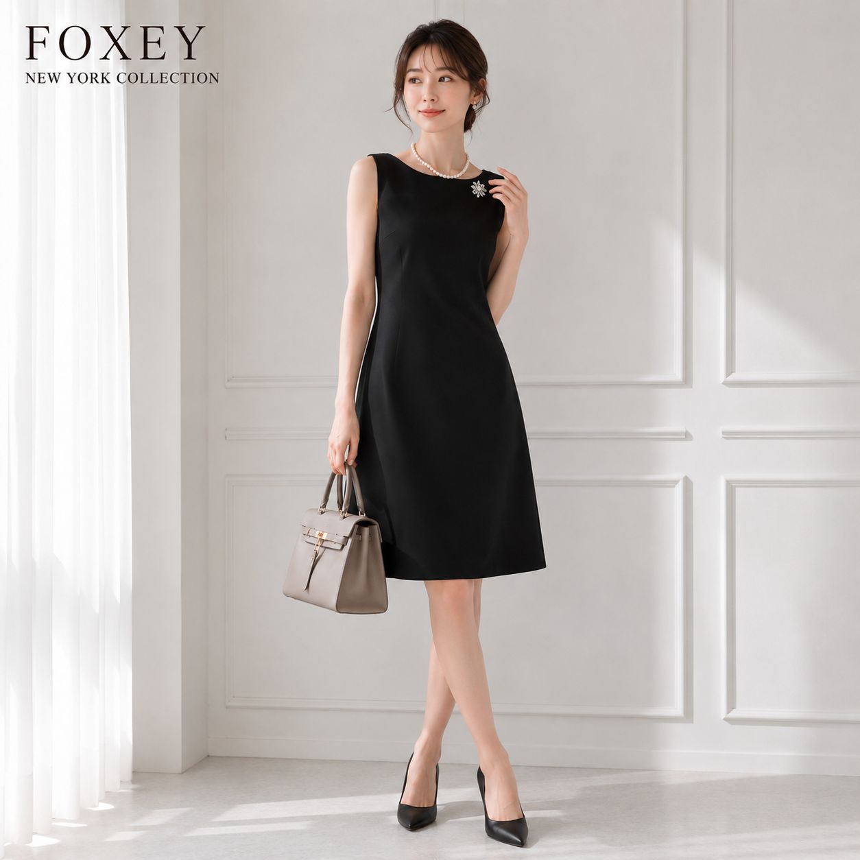 完全完売の名作【極美品 / すとんと着るだけ】FOXEY NEW YORK