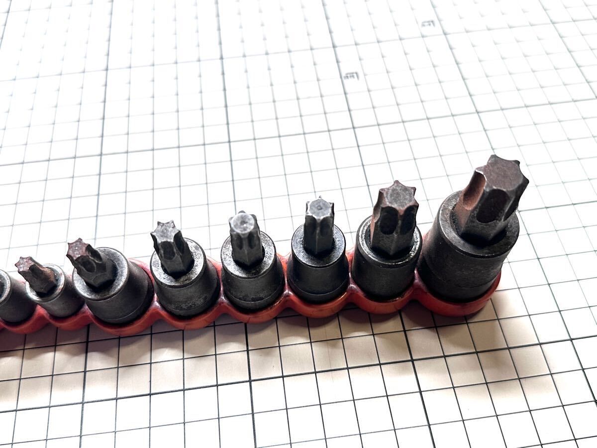 MAC tools マック ツールズ トルクス TORX ソケット レンチ 12本セット ホルダー 付き