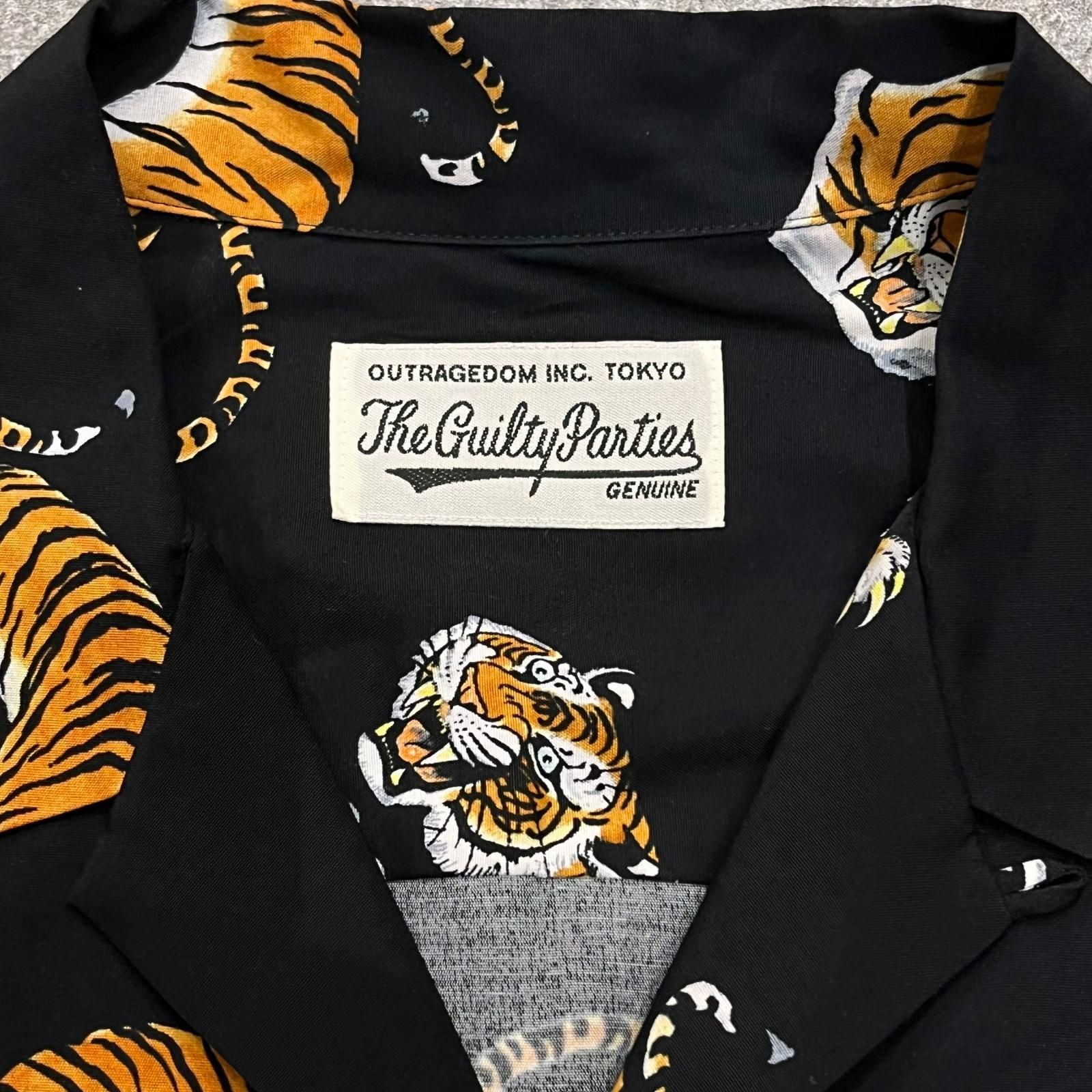 wacko maria tim lehi アロハシャツ　虎　Mサイズ WACKO MARIA TIM LEHI / S/S HAWAIIAN 虎 アロハシャツ ワコマリア