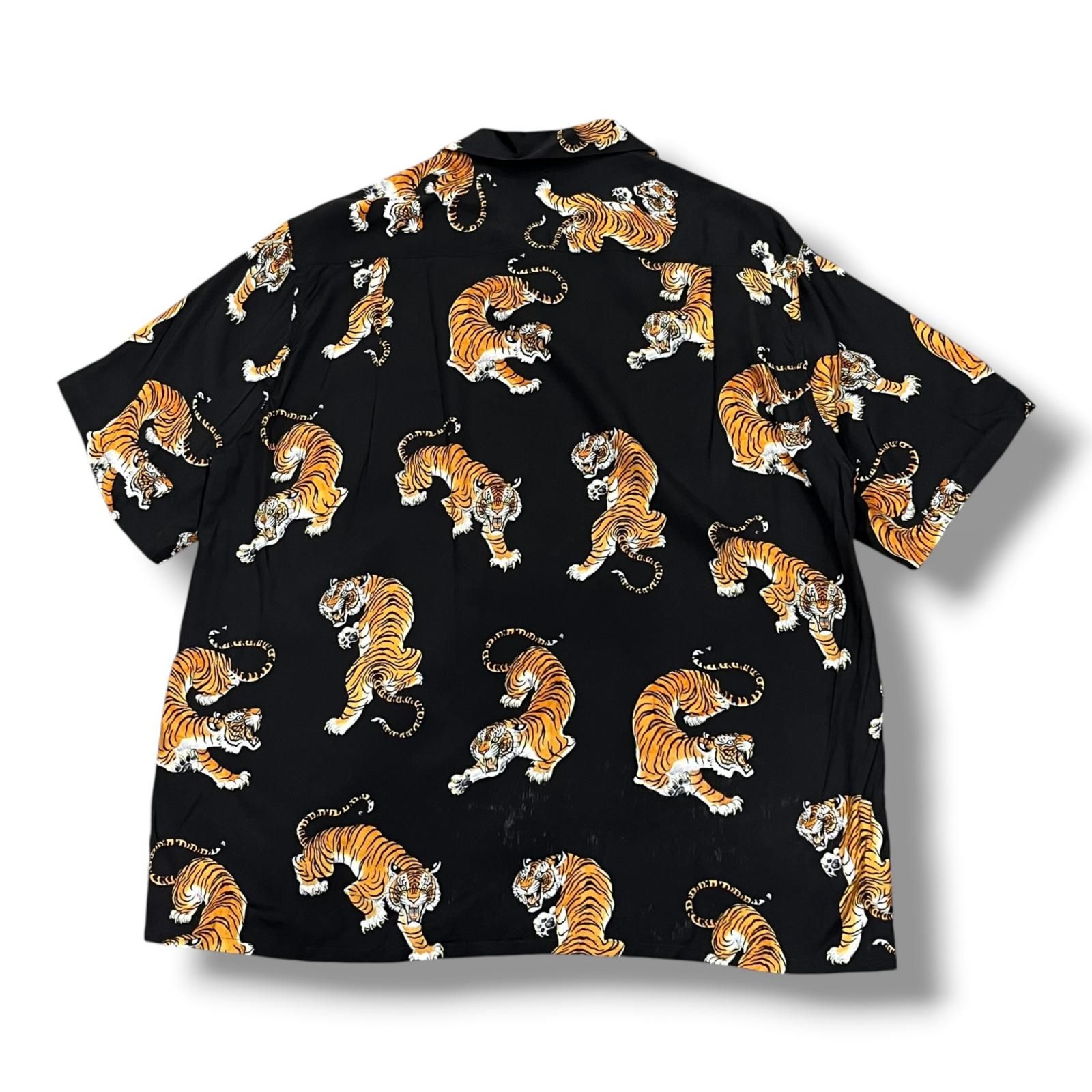 WACKO MARIA TIM LEHI / S/S HAWAIIAN 虎 アロハシャツ ワコマリア