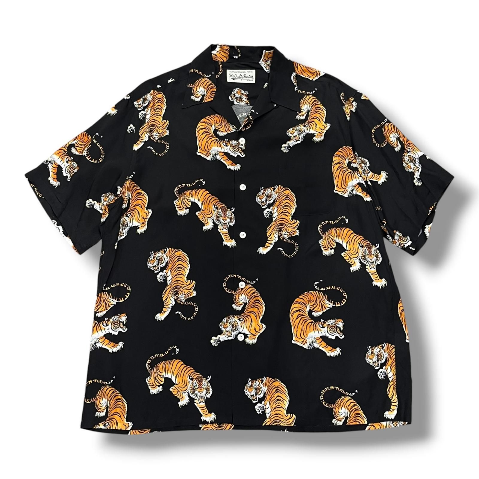 WACKO MARIA TIM LEHI / S/S HAWAIIAN 虎 アロハシャツ ワコマリア