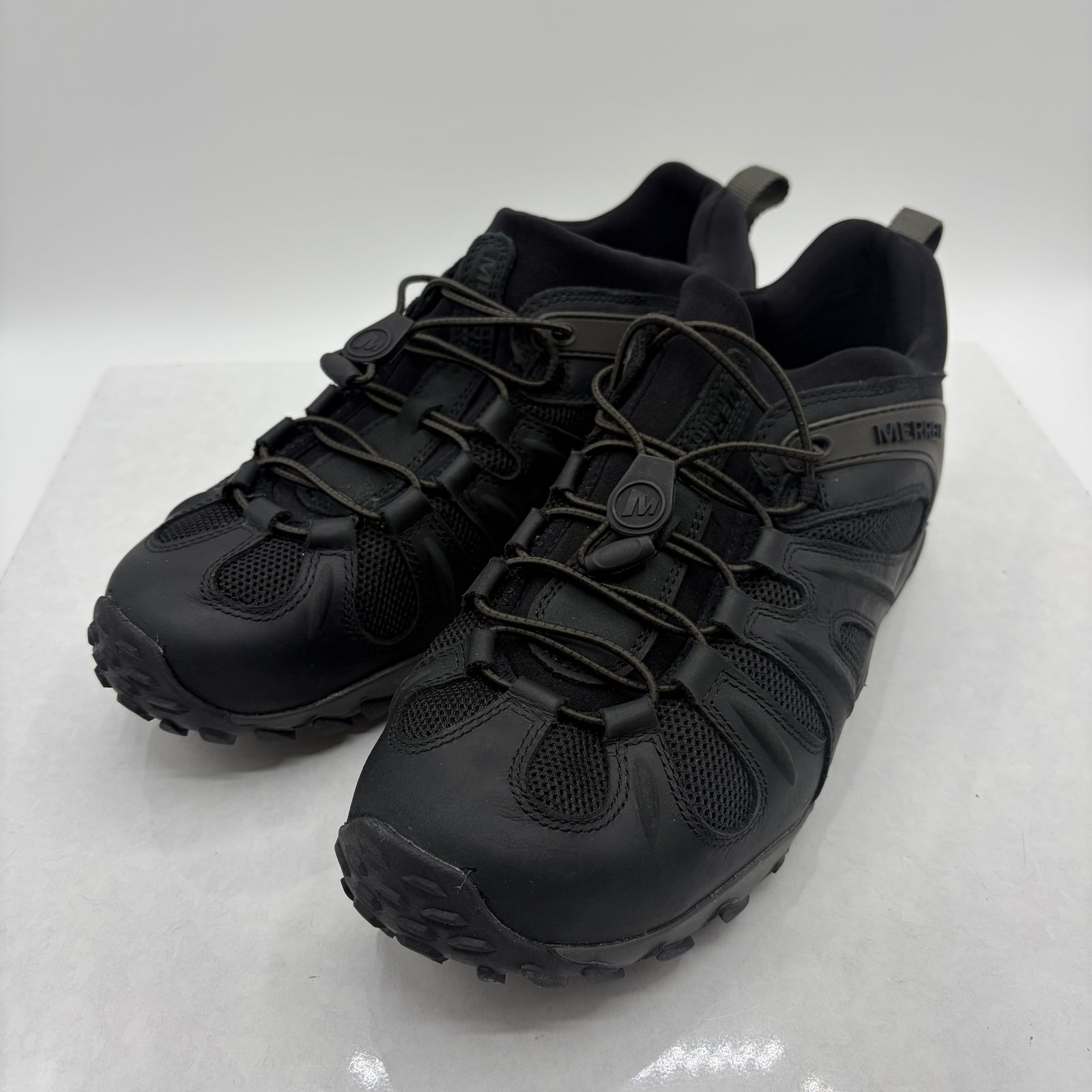 【美品 29.0cm】 メレル MERRELL カメレオン 8 ストーム 29.0cm ブラック J033091 トレッキングシューズ メンズ スニーカー 黒 アウトドア