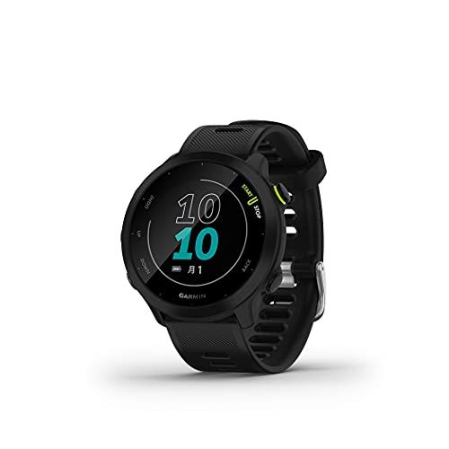 ガーミン(GARMIN) ランニングウォッチ 時計 GPS ライフログ ForeAthlete 55 Black 心拍 歩数 防水 軽量【日本正規品】yu