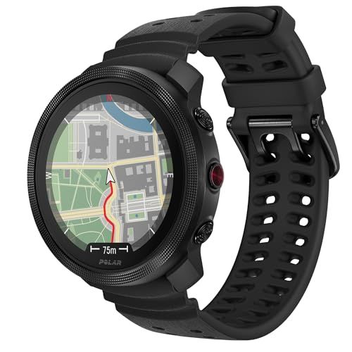 POLAR (ポラール) ヴァンテージ M3 (Polar Vantage M3) バッテリー7日間 2周波数GPS マルチスポーツウォッチ iPhone対応 アンドロイド 対応 AMOLEDディスプレイ 【 内蔵地図/血中酸素レベル/トレーニング 】 ラyu