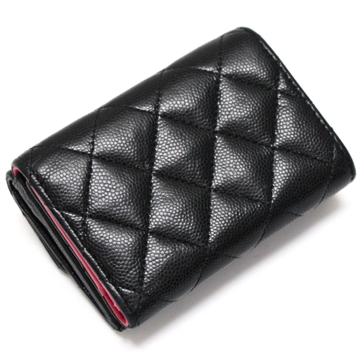 CHANEL シャネル マトラッセ コンパクトウォレット 三つ折り財布