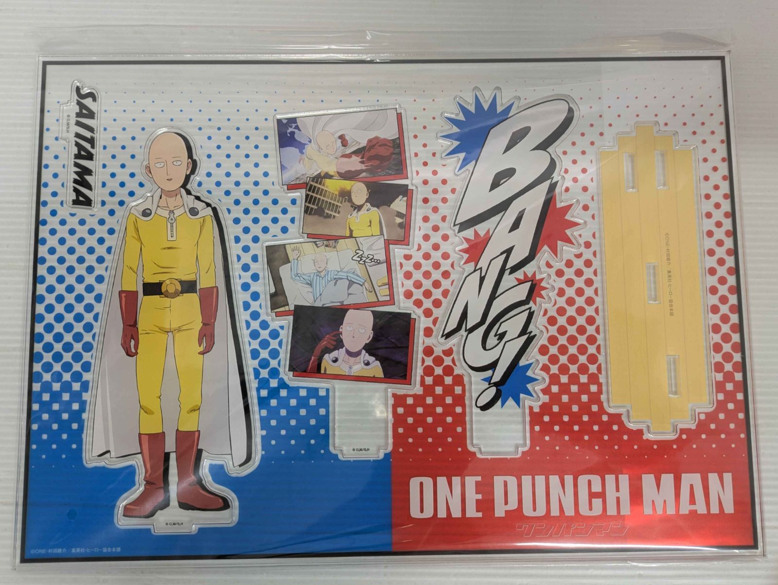 【開封品】サイタマ ジオラマアクリルスタンド【BANG!】 「ワンパンマン」【箱傷み等有】