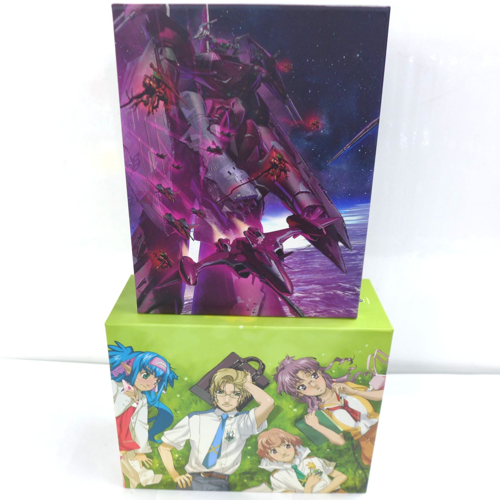 Blu-ray ブルーレイ マクロスF BOX2点セット 全9巻 公田店 - メルカリ