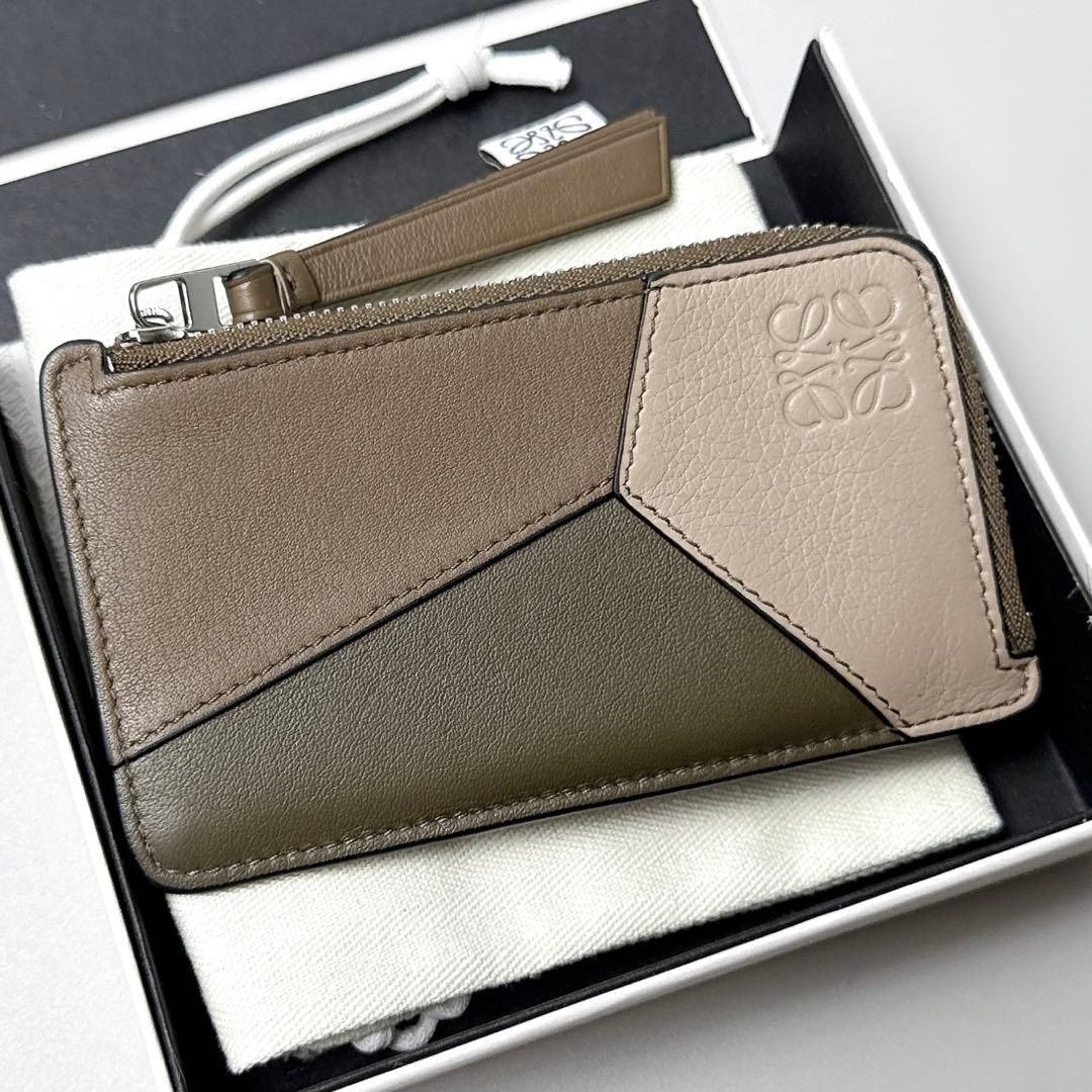 LOEWE / パズル コインカードホルダー フラグメントケース ブラウン ロエベ 25,200円