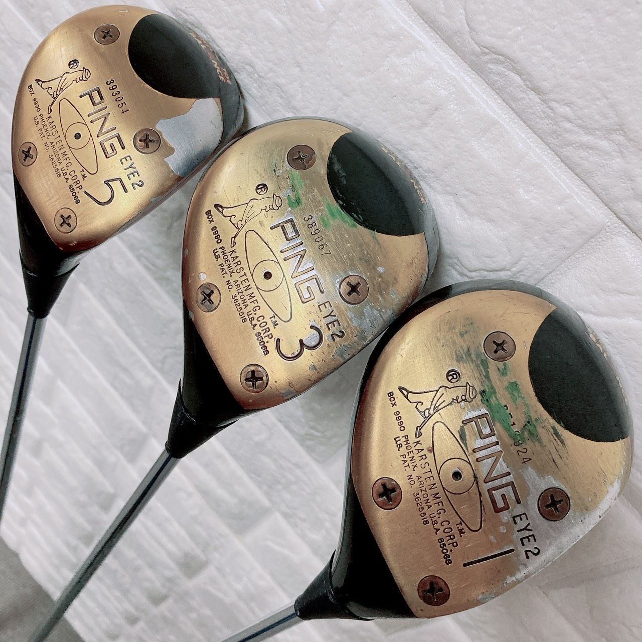 PING EYE2 ウッド 3本セット パーシモン PING EYE2 ウッド 3本セット パーシモン Yahoo!オークション