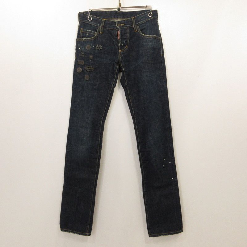 【姫路東店】 中古 DSQUARED2 | ディースクエアード デニムパンツ MOD.71 LA333 ネイビー サイズ：42 【108】