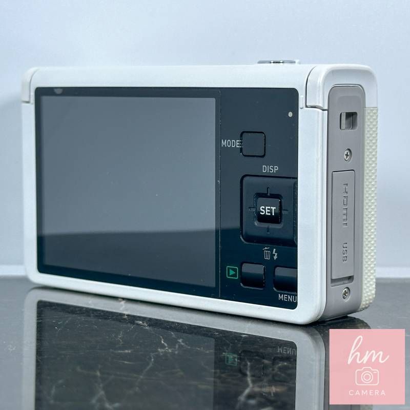 CASIO HIGH SPEED EXILIM EX-ZR50 ホワイト 1610万画素 光学10倍ズーム