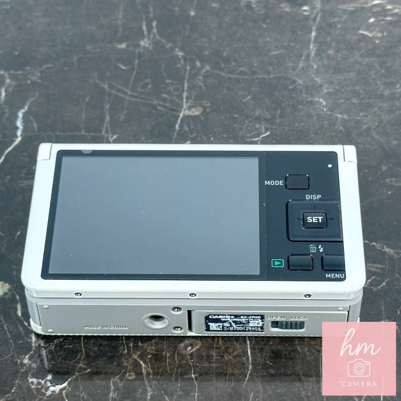CASIO HIGH SPEED EXILIM EX-ZR50 ホワイト 1610万画素 光学10倍ズーム
