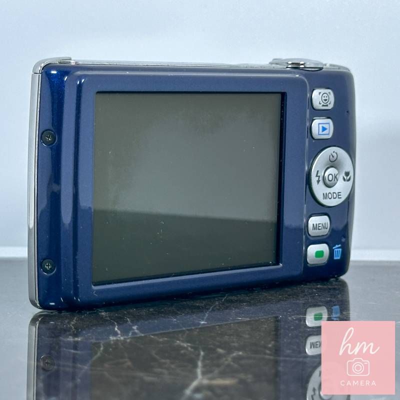 PENTAX Optio P70 ダークブルー 1200万画素 光学4倍ズーム 広角27.5mm