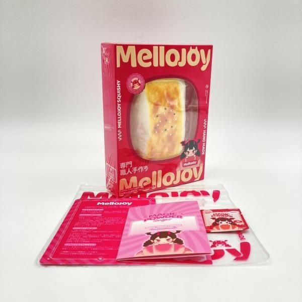 中古】未開封・パウダー付き)Mellojoy 大満足焼き餅 /スクイーズ[6