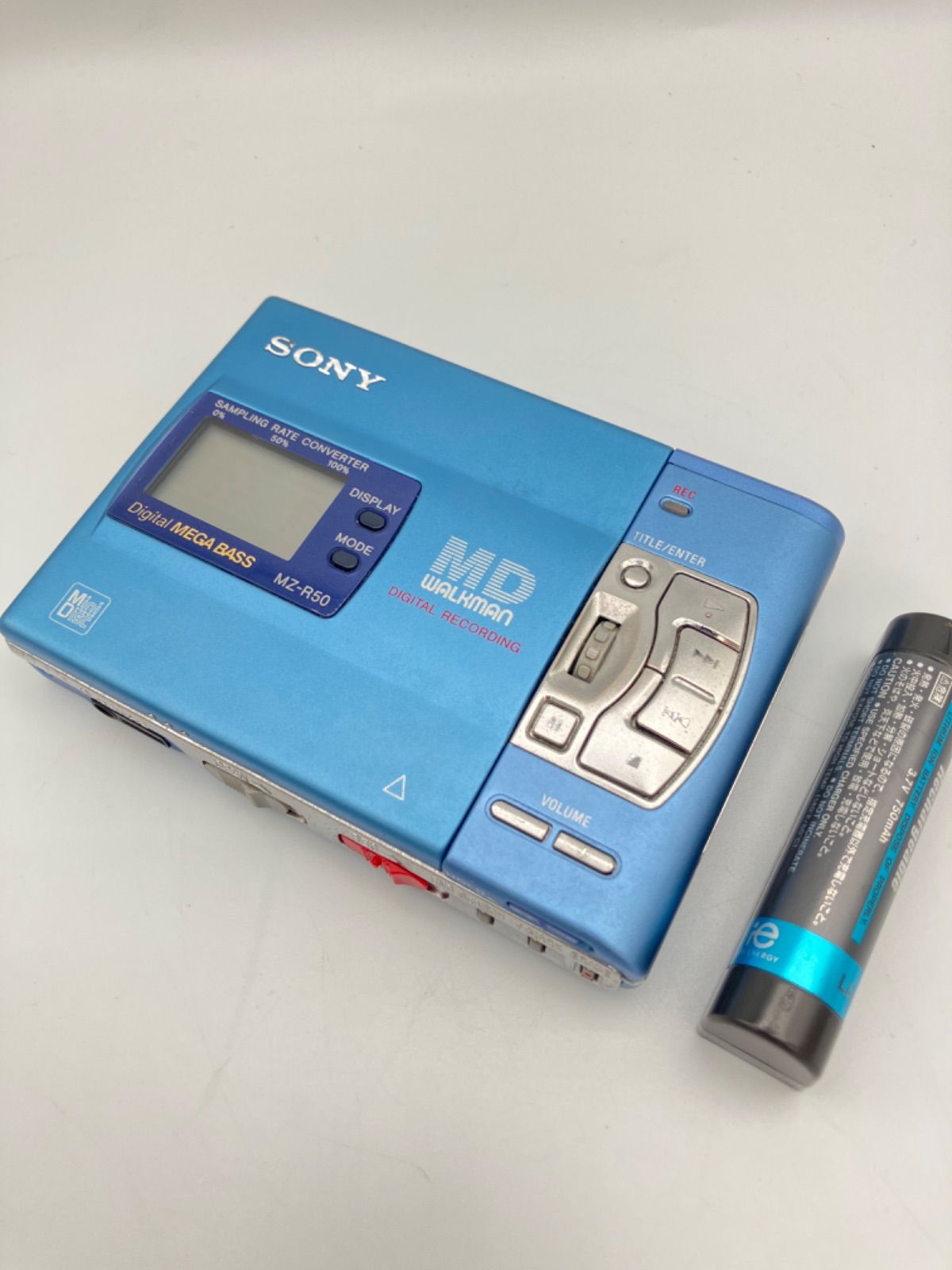 □ SONY ソニー MZ-R50 ポータブルMDレコーダー - メルカリ