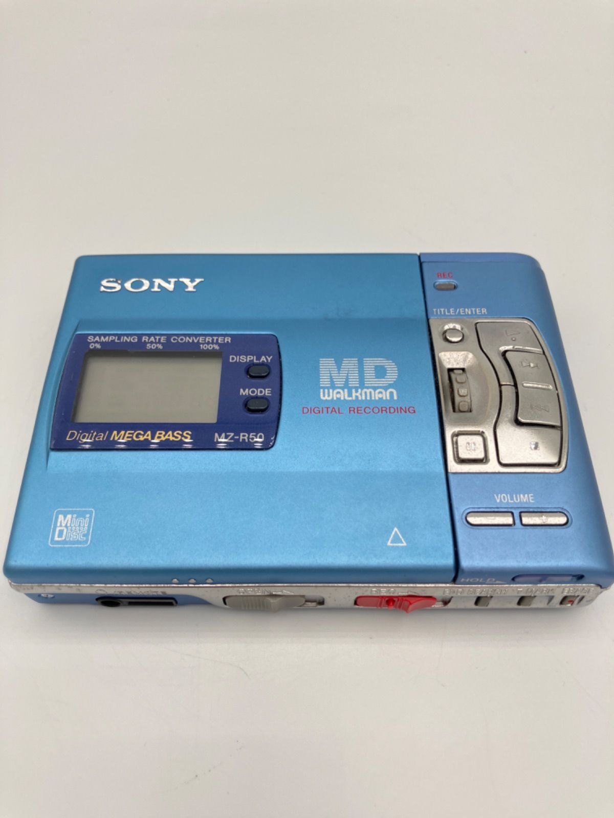 □ SONY ソニー MZ-R50 ポータブルMDレコーダー - メルカリ
