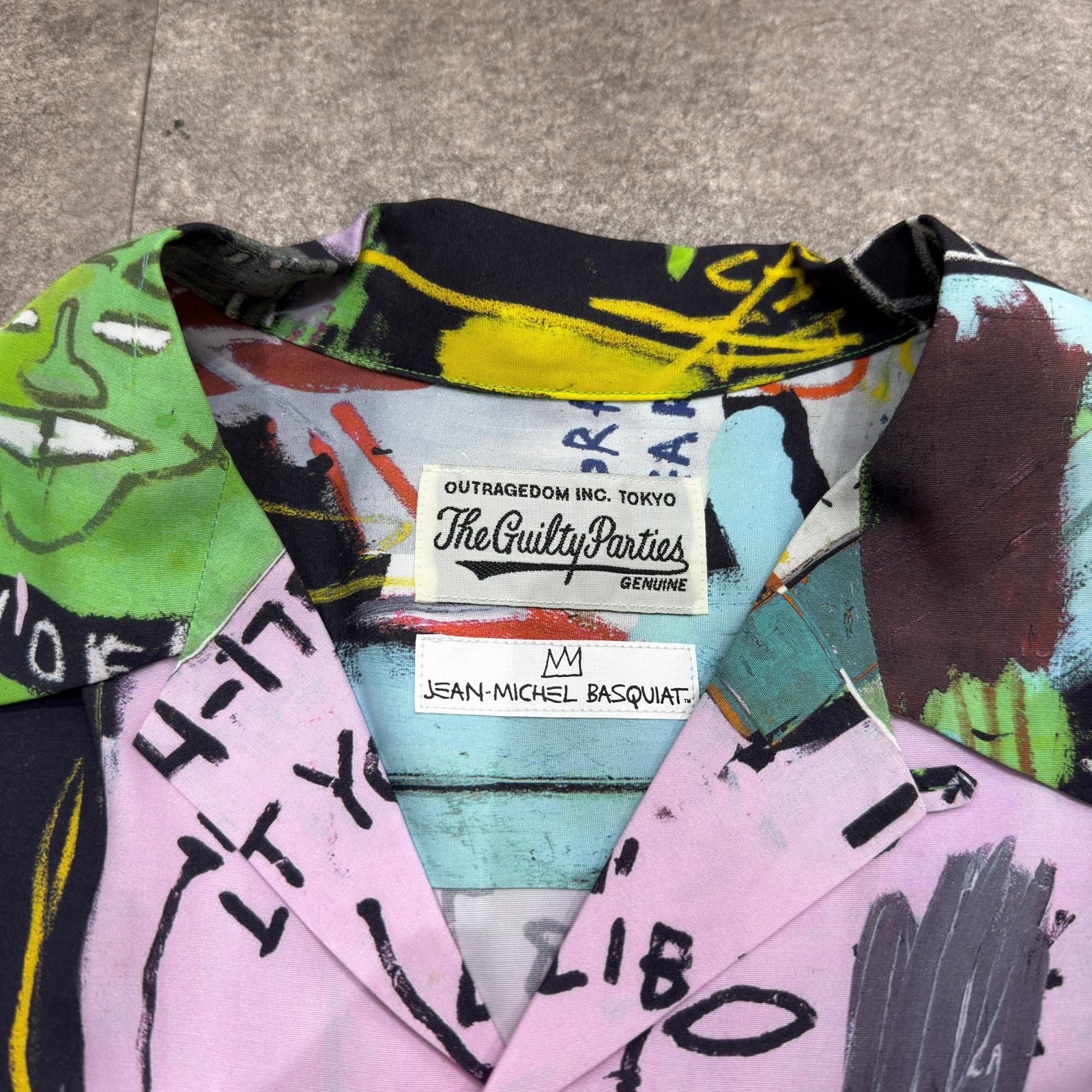 WACKO MARIA JEAN-MICHEL BASQUIAT / S/S HAWAIIAN SHIRT バスキア