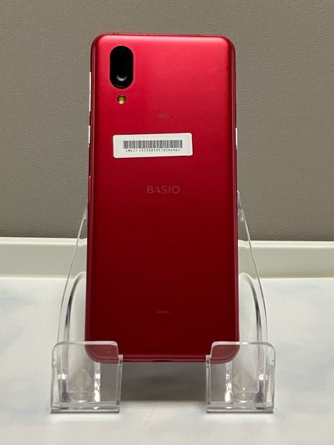 美品 SIMフリー BASIO active SHG09 64GB レッド - メルカリ