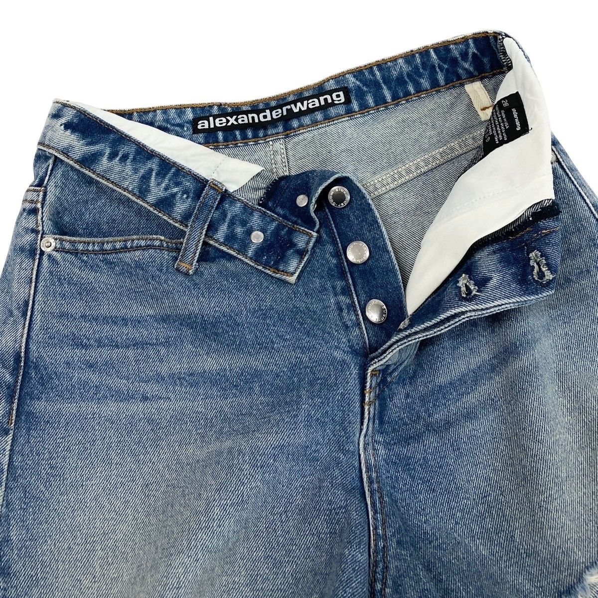 g13 【美品】alexanderwang アレキサンダーワン デニムショートパンツ