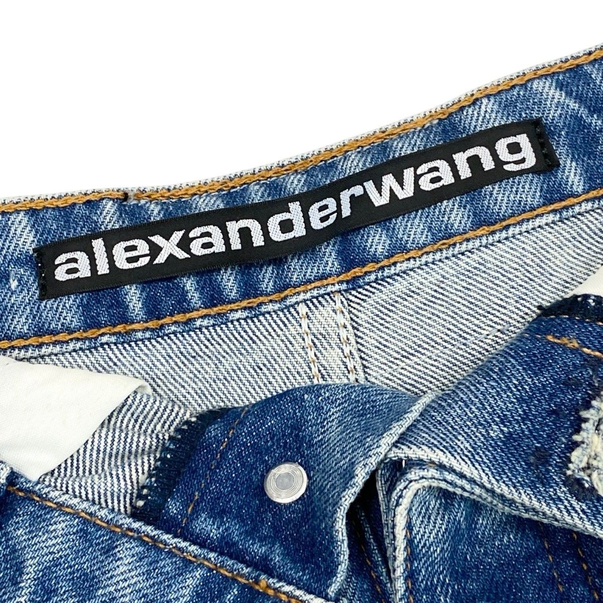 g13 【美品】alexanderwang アレキサンダーワン デニムショートパンツ