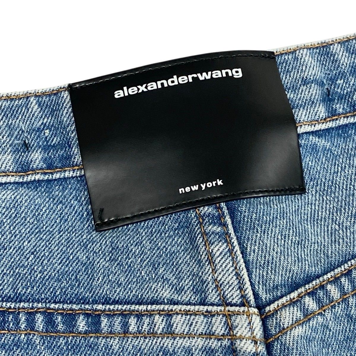 g13 【美品】alexanderwang アレキサンダーワン デニムショートパンツ