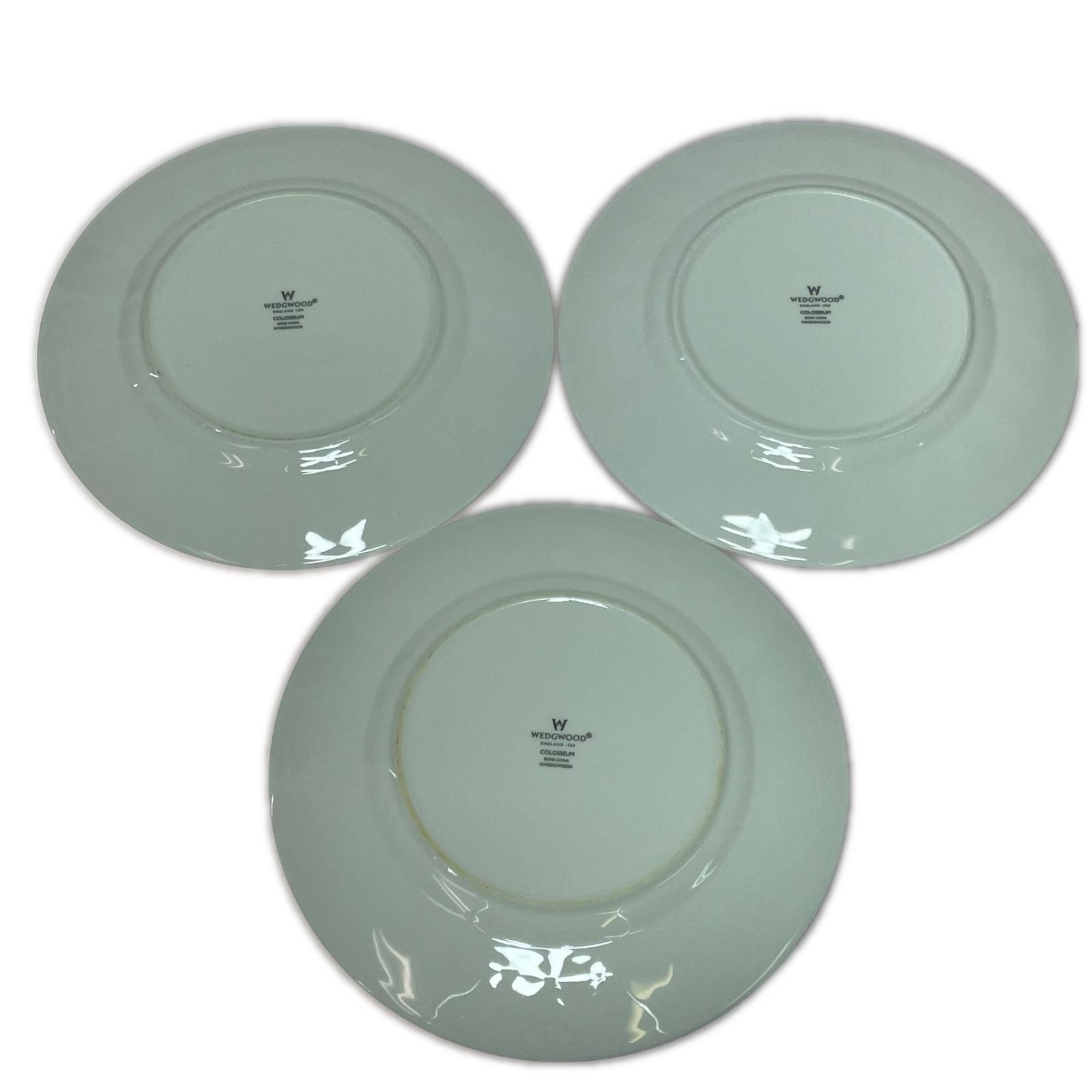 ウェッジウッド コロシアム　約20cm　プレート4枚セット Wedgwood ウェッジウッド Colosseum コロシアム プレート 21cm 3枚