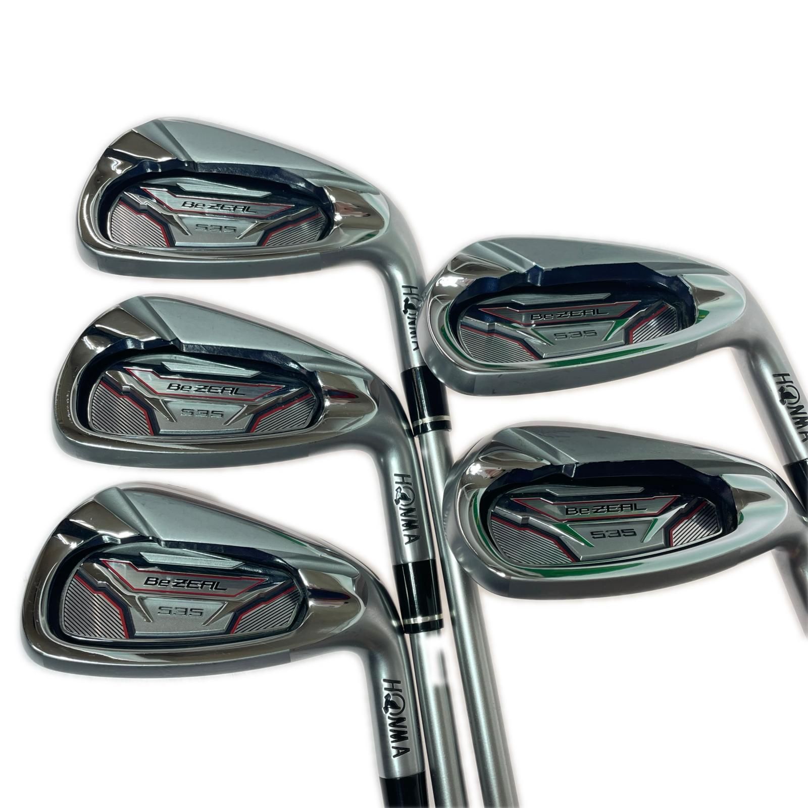 HONMA ホンマ BeZEAL ビジール 535 6-10 5本 アイアンセット VIZARD 48 R