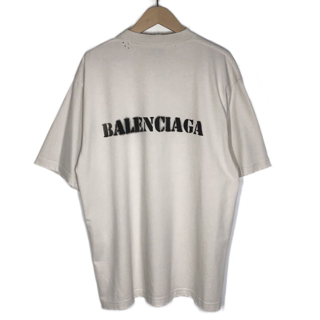 倉吉店】 中古 BALENCIAGA | バレンシアガ 半袖Tシャツ 24SS STENCIL