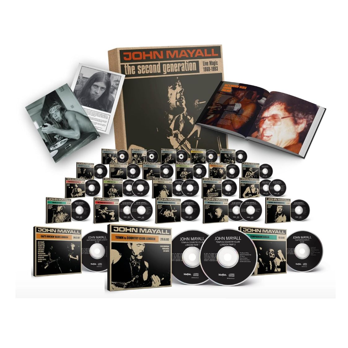 <CH3> Second Generation: Live Magic 1968-1993 - 30CD DELUXE Box Set